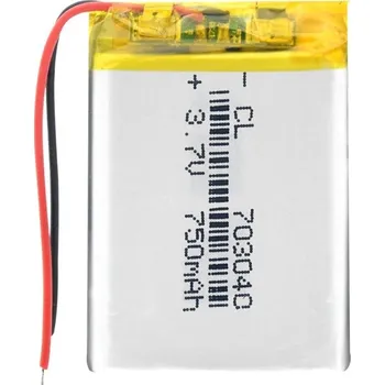 Li-Pol baterie 750mAh, 3.7V, 703040
