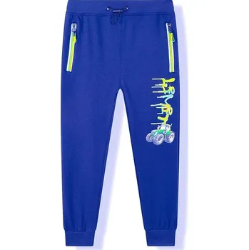 CHLAPECKÉ TEPLÁKY S TRAKTOREM ST8806 VELIKOSTI 98-128 Velikost: 104, Barva: Modrá