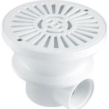 Astralpool Kruhová dnová výpust s připojením 2, pro betonové bazény bez fólie