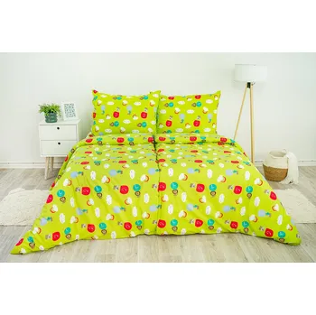 Stanex Metráž bavlna mráčky zelené (LS333)