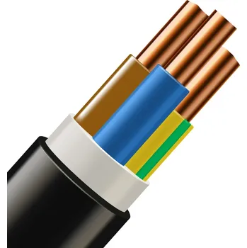 Elektroinstalační materiál NKT CYKY-J 3x6mm (3Cx6), 10m
