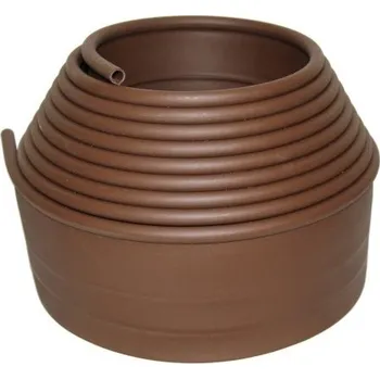 Zahradní obrubník Lanit plast Zahradní obrubník GARDEN DIAMOND JUNIOR 6 m hnědý