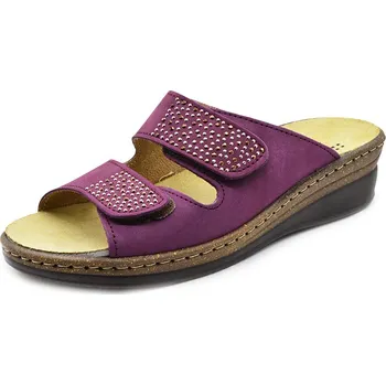 Dámské pantofle Dámské zdravotní pantofle REGA 64-302B4 vínová vel. 37