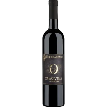 Víno Graševina vrhunska PP Orahovica (Ryzlink vlašský - víno bílé, suché)