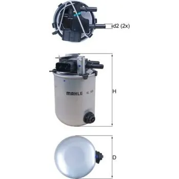 Palivový filtr Palivový filtr KNECHT KL 909