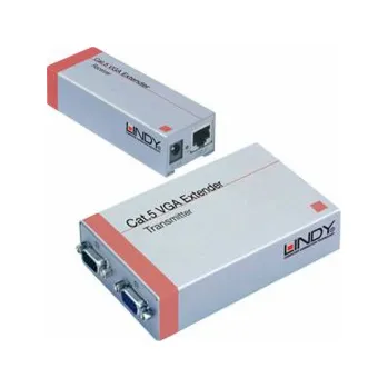 Video redukce Adaptér pro přenos signálu Lindy VGA (Extender) na RJ-45 CAT5E/6 Lindy 32537 až 300 m
