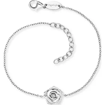 Náramek ŠPERKY-NM, Stříbrný náramek růže Engelsrufer ERB-ROSE-ZI Délka náramku: 20 cm