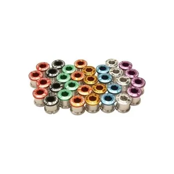 Klika na kolo ShamanRacing šrouby do převodníků 5 mm 4ks, zelená