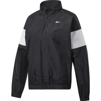 Dámská bunda na volný čas Reebok LINEAR LOGO JACKET W černá GI6912 - XS | UK 10,5 | US 11,5