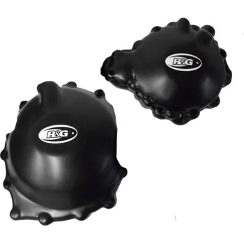 Ochranné kryty motoru RG Racing pro motocykly TRIUMPH Speed Triple ('08-'11), černé (pár)