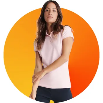 Dámské tričko Dámská polokošile ROLY STAR, barva purpurová, velikost XL