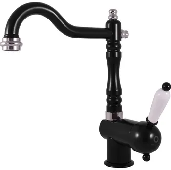 Vodovodní baterie Arttec Vodovodní baterie dřezová/umyvadlová LABE, Barva: černá matná/chrom, Rozměr: 1/2'' L508.5/8CMATC