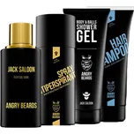 Angry Beards Sada s parfémem pro chlapy s vůní Jack Saloon na celé tělo
