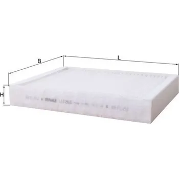 Klimatizace automobilu Filtr, vzduch v interiéru MAHLE LA 1263