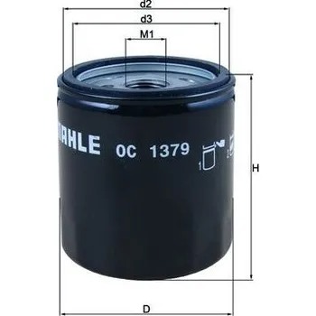 Olejový filtr Olejový filtr MAHLE OC 1379