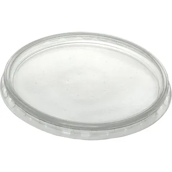 Jednorázové nádobí Víčko PP na kelímek PP, průměr 100mm transparentní - 1000 ks