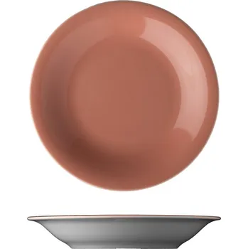 Talíř Lilien | Hluboký talíř, lososový, 22 cm, Daisy