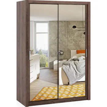 Šatní skříň BONO m | šatní skříň | 150 cm | se zrcadlem | monastery