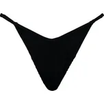 Dámské dvoudílné plavky Puma SWIM RIBBED TANGA W černé 938068-01 - XL | UK 11,5 | US 12,5