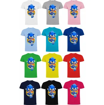 Chlapecké tričko Tričko Ježek Sonic Barva: Žlutá, Velikost: XS - 158/164 - 12/14let, Pohlaví: Panské