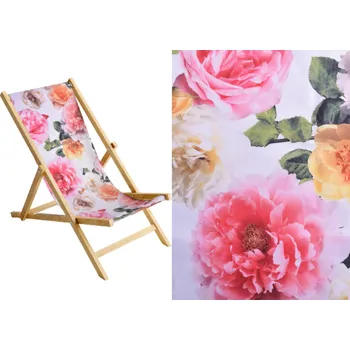 Galanterie Lehátkovina šíře 150 cm s potiskem pivoněk LH11