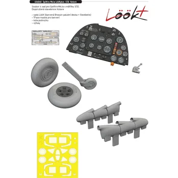 Plastikový model Eduard 1/32 Spitfire Mk.Ia LööKplus (KOTARE)