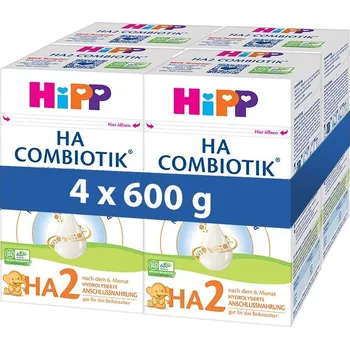 Kojenecká výživa Hipp HA 2 Combiotik Pokračovací kojenecká výživa 4x600 g