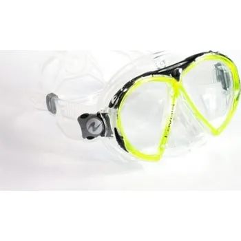 Potápěčské vybavení Potápěčská maska Aqualung FAVOLA neonová žlutá, transparent silikon 108040
