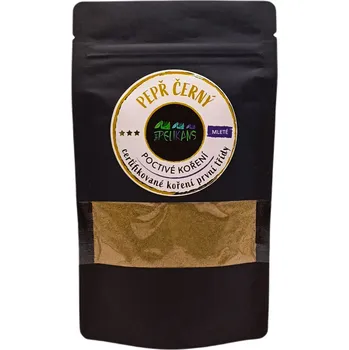 Koření Koření pepř černý mletý - The Pelikans 90g