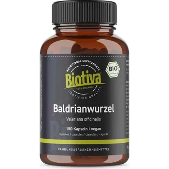 Přírodní produkt Biotiva Bio Valeriána lékařská 150 kapslí