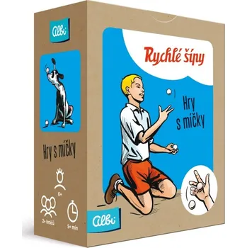 Desková hra Albi Rychlé šípy - Hry s míčky