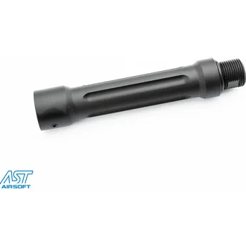 Maple Leaf ML CNC hliníkové prodloužení vnější hlavně, 3.9" (99 mm) - Černá