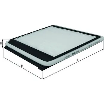 Ventilátor topení a klimatizace Kabinový (pylový) filtr MAHLE LA 41