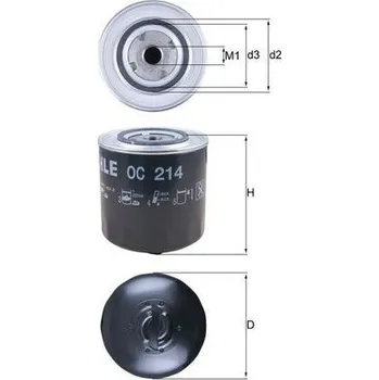 Olejový filtr Olejový filtr KNECHT OC 214