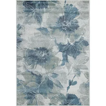 Koberec RAGOLLE RUGS N.V. Kusový koberec Maryland 985016 6292 BARVA: Modrá, ROZMĚR: 160x230 cm