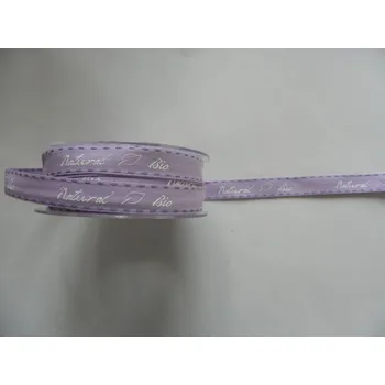 Stuha stužka natural fialková
