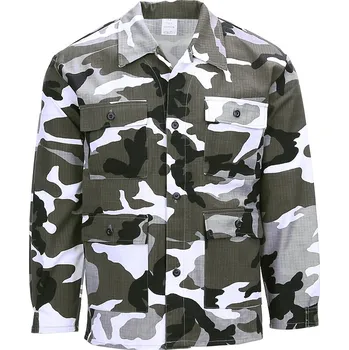 Ochranné vybavení na lov a střelbu FOSCO - USA - V.O. Maskáčová blůza dětská - Rip stop - Urban - DOPRODEJ Velikost: L - výška postavy 146 / 152 cm