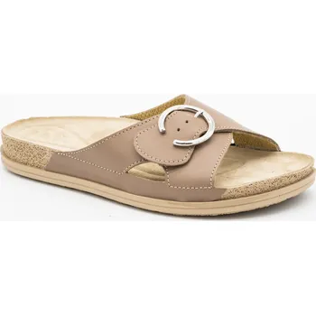 Dámská zdravotní obuv MEDISTYLE MALAGA 3M-I14 pantofel hnědý, hnědá - 40