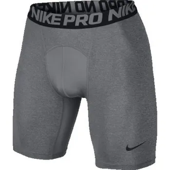 Nike Pro Cool Compression 6" šedé XXL