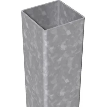 Plotový sloupek Kovový pozinkovaný sloupek 80 x 80 mm - délka 2 m