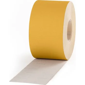 Brusný papír Smirdex 820 Žlutá řada Papírové role 115 mm x 50 m P120