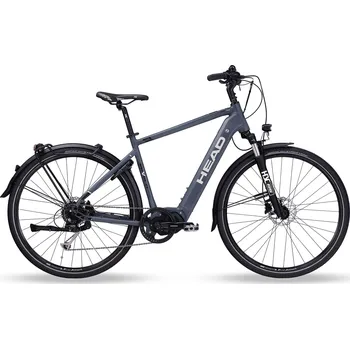 Elektrokolo Trekingové elektrokolo Head E REVELO II Men grey matt Velikost rámu: 59cm