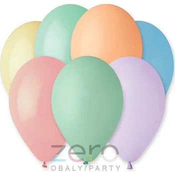 Balónek Balónky nafukovací pr. 26 cm, 20 ks (makronky) - mix