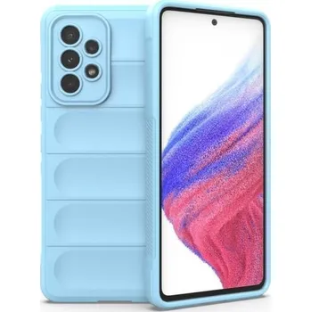 Pouzdro na mobilní telefon Protiskluzový silikonový ochranný kryt pro Samsung Galaxy Note 20 Ultra - světle modrý