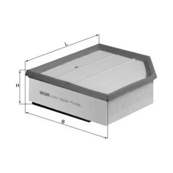 Vzduchový filtr Vzduchový filtr MAHLE LX 1289/1