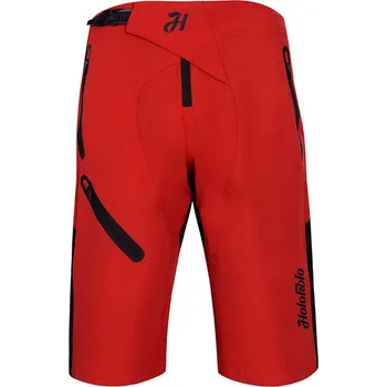 Cyklistické kalhoty HOLOKOLO Cyklistické kalhoty krátké bez laclu - TRAILBLAZE - červená
