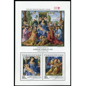 Poštovní známka Českosloveská pošta (1989) A 2892 - 2893 ** - Československo - Poklady Národní galerie