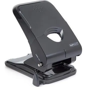 Děrovačka Děrovačka "X5-Less Effort", 2 otvory, černá, 50 listů, plast, RAPESCO