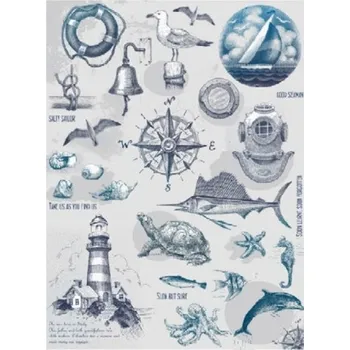 Umělecký papír Rýžový papír Cadence A3 - Na moři -