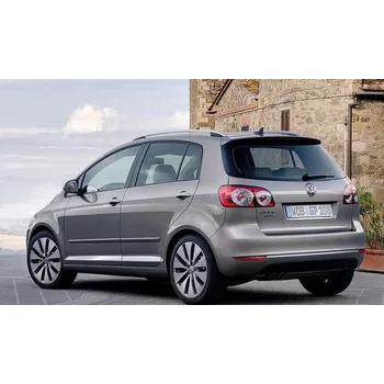 Nosič kol Příčníky Modula Oval Bar Open Rail Black VW Golf Plus 2005-2014 s podélníky